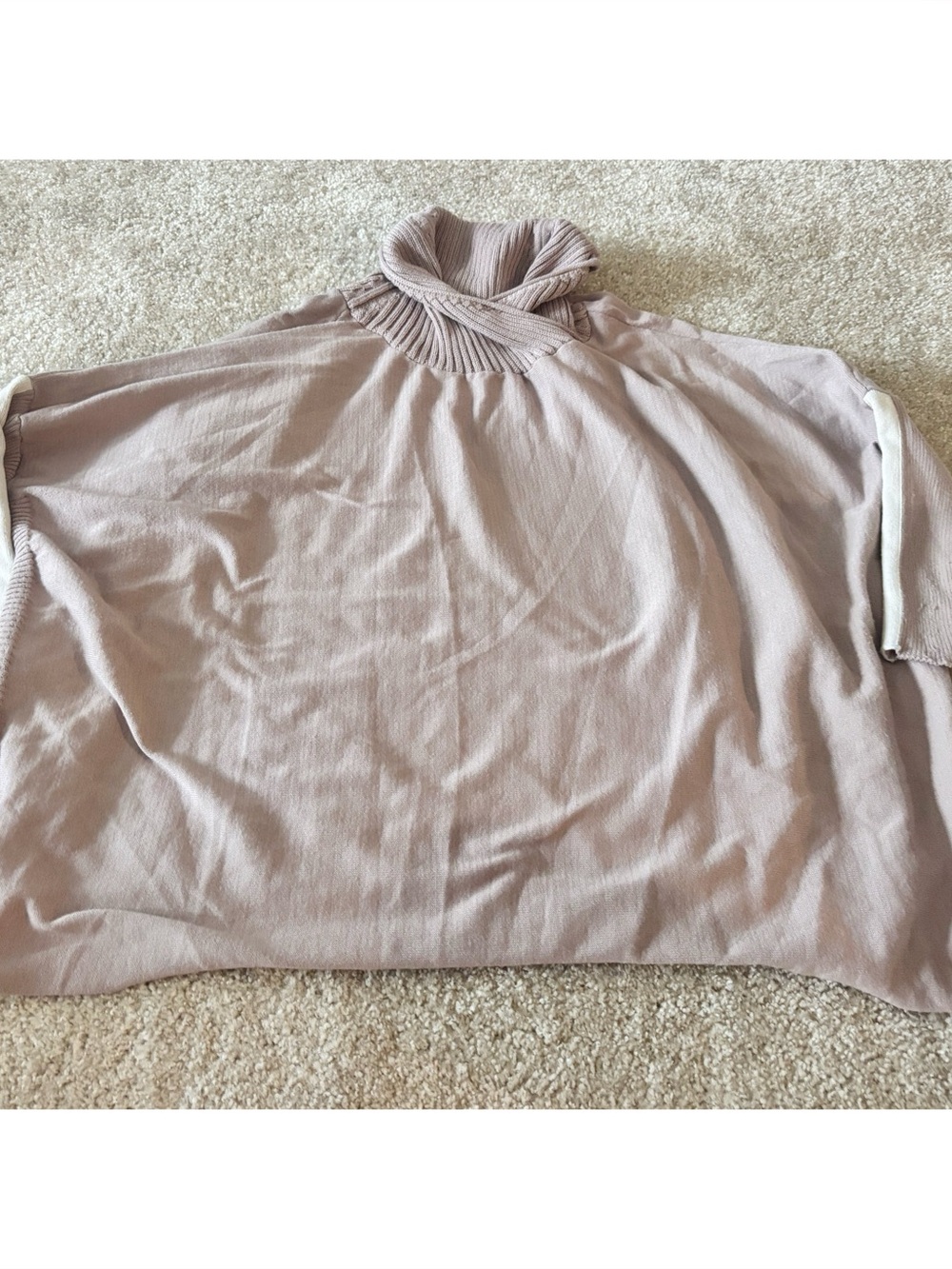 Mersea Mock Neck Dolman Sweater